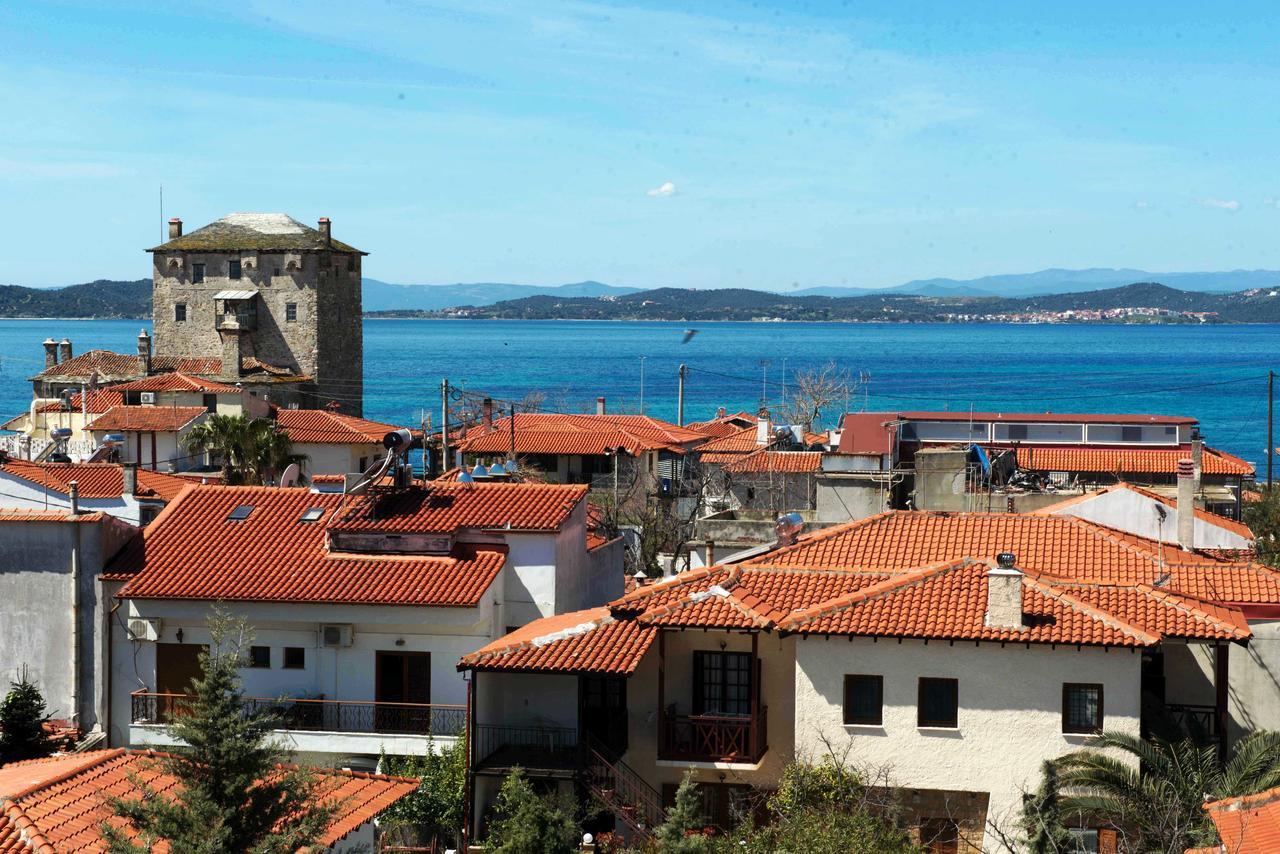 Makedonia Hotel Ouranoupoli Exteriör bild